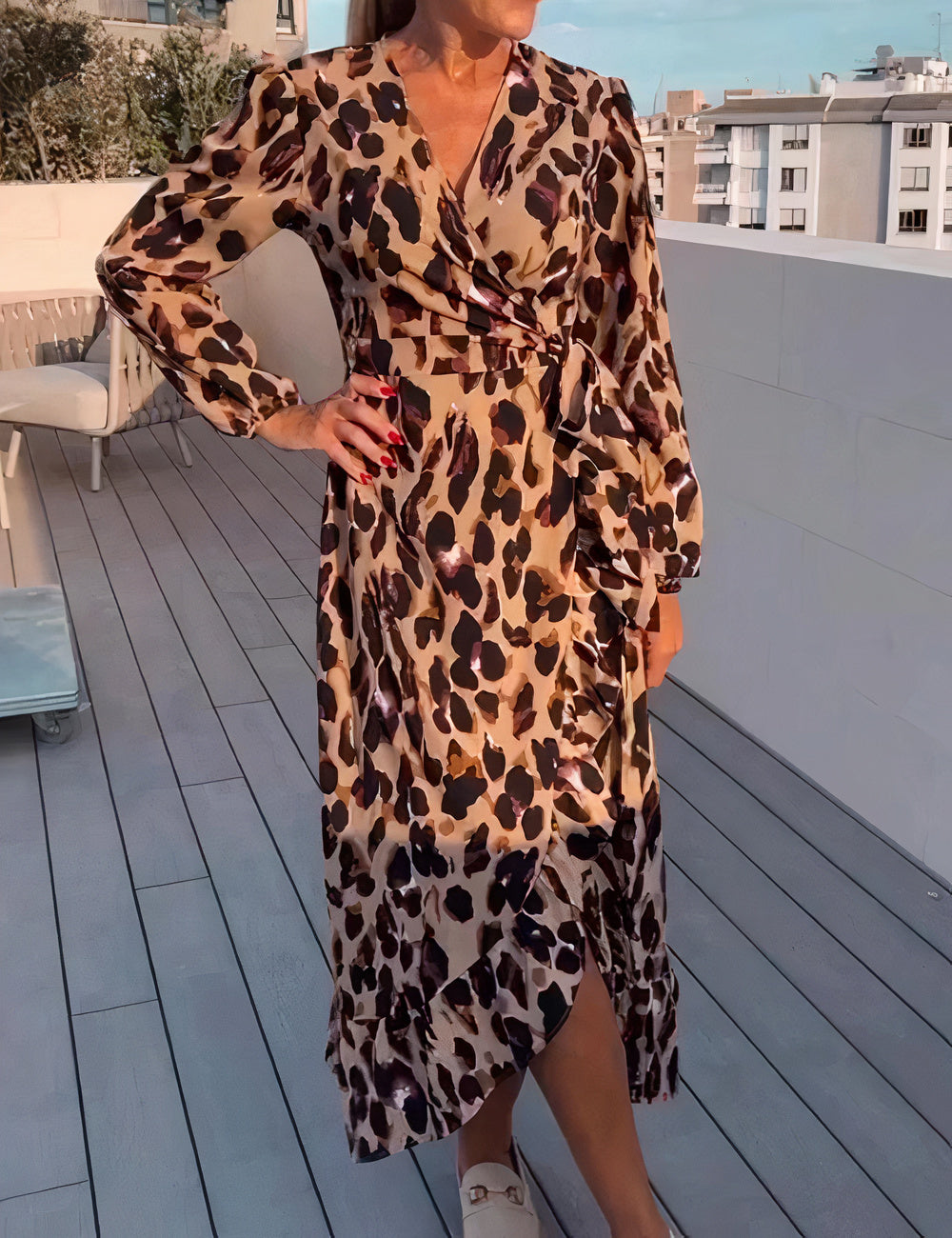 María Aesthetic José Women's Summer Maxi Dress Boutique Collection