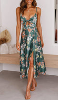 Johana Exclusive Floral Print Dress Elevated Occasion Wear