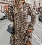 Valeria Elevated Versatile V Neck Dress Premium Wardrobe Essential