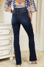 Blue Zone Planet | Kancan Full Size High Rise Wide Waistband Bootcut Jeans