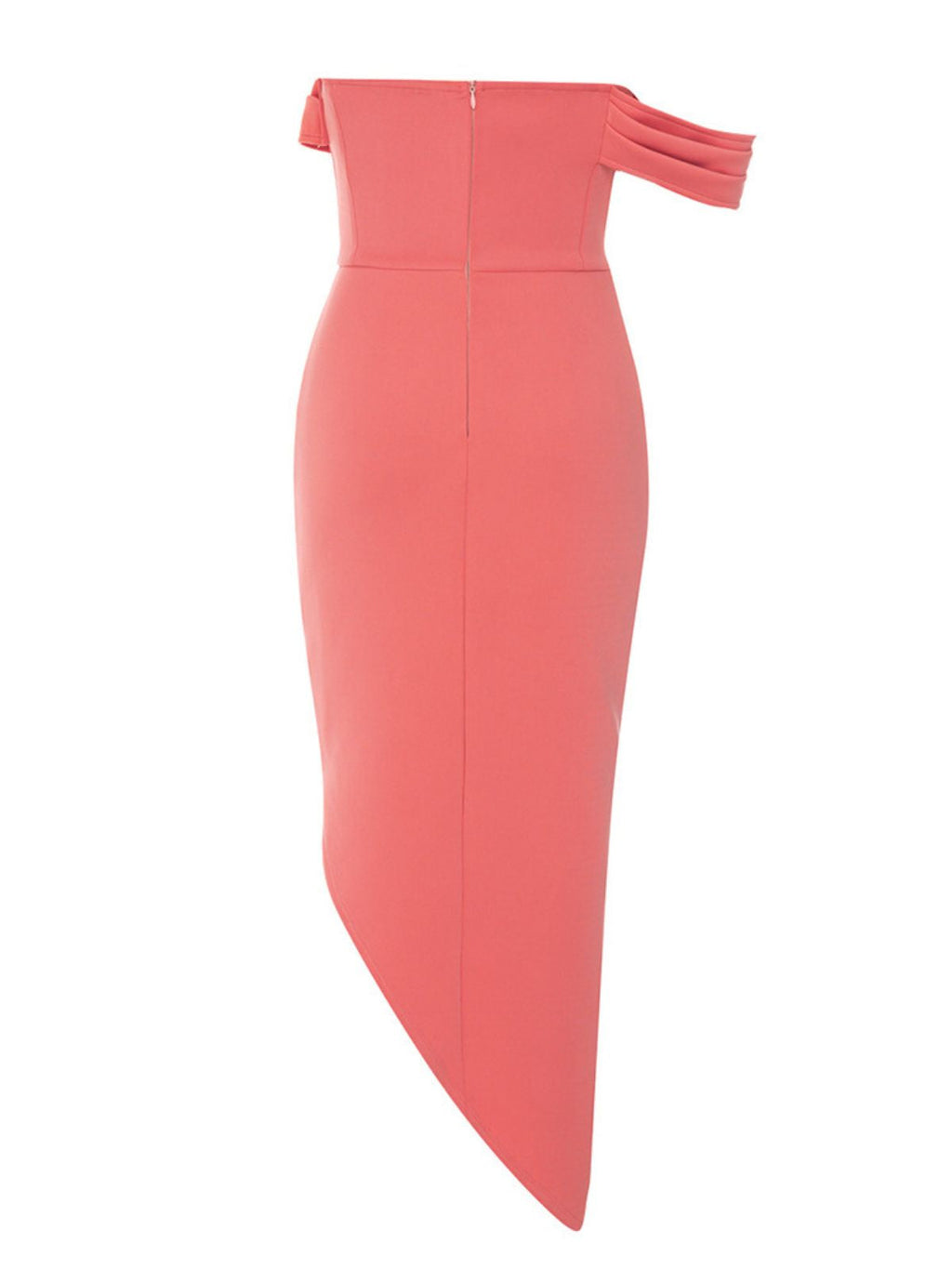 Kerra One Shoulder Ruched Bandage Dress