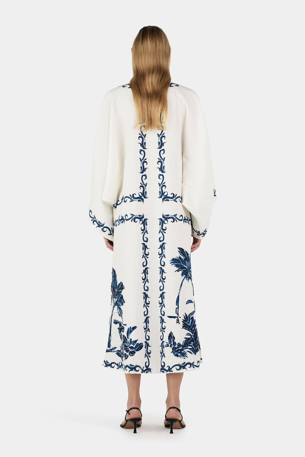 Liliana Boutique Blue Hawaiian Maxi Dress Collection