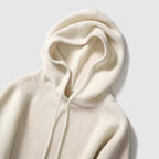 Knitted Cashmere Hooded Women__ Winter Sweater