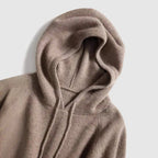 Knitted Cashmere Hooded Women__ Winter Sweater