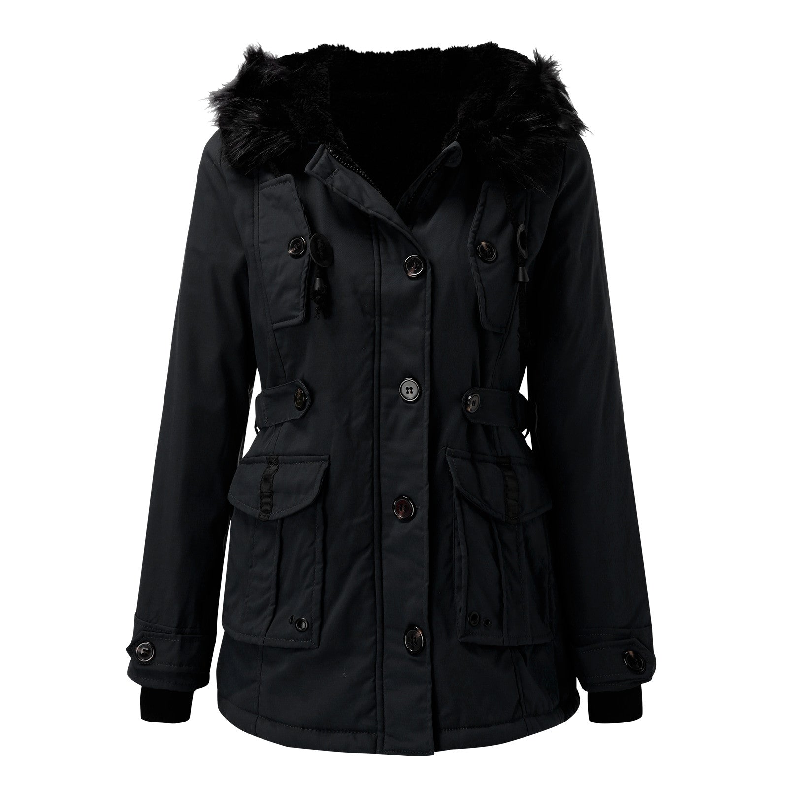 | Women's Warm Hooded Winter Coat