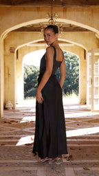Carmen Chic Maxi Dress Black Boutique Collection