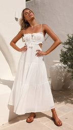 Hana Effortless Mididress Elevated Occasion Wear