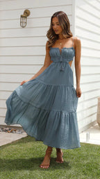 Brenda Statement Mididress Elevated Occasion Wear