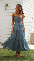 Brenda Statement Mididress Elevated Occasion Wear