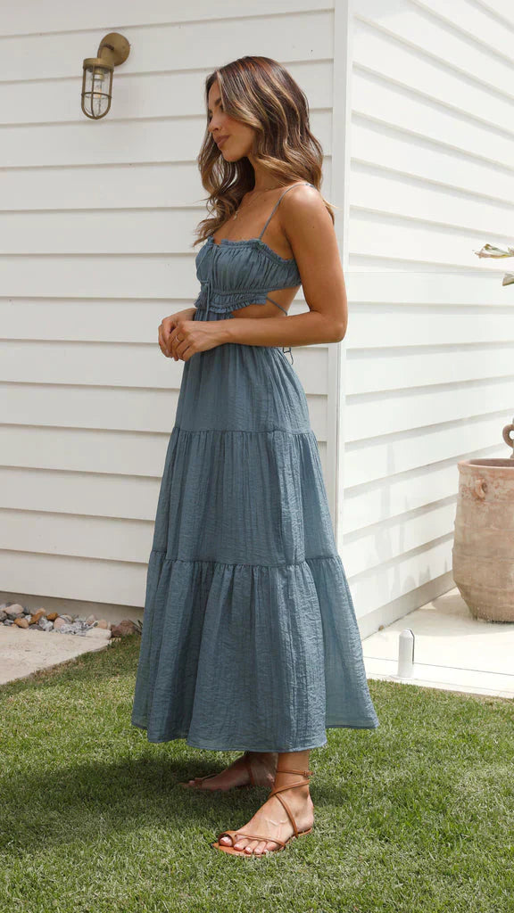 Brenda Statement Mididress Elevated Occasion Wear