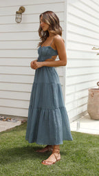 Brenda Statement Mididress Elevated Occasion Wear
