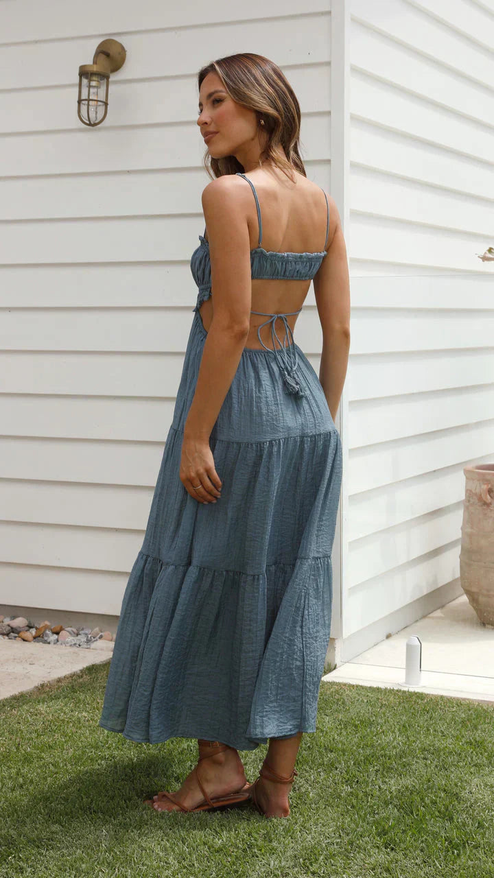 Brenda Statement Mididress Elevated Occasion Wear