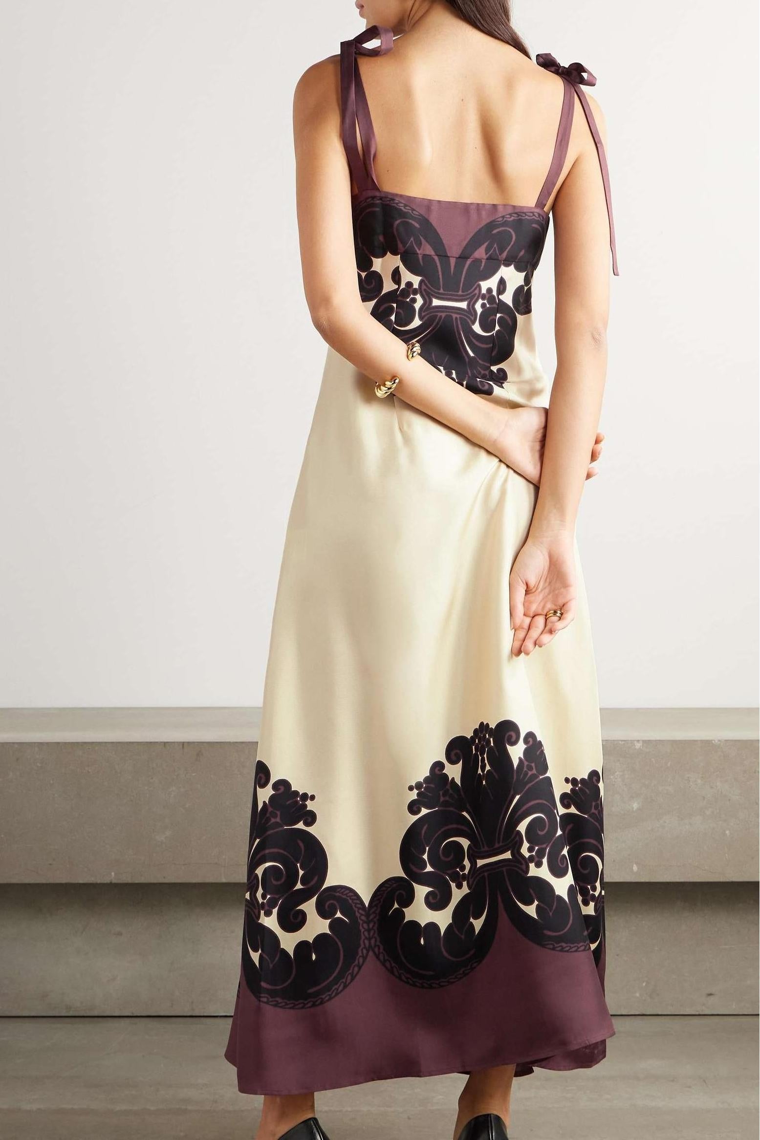 Tatiana Timeless Printed Maxi Dress Boutique Collection
