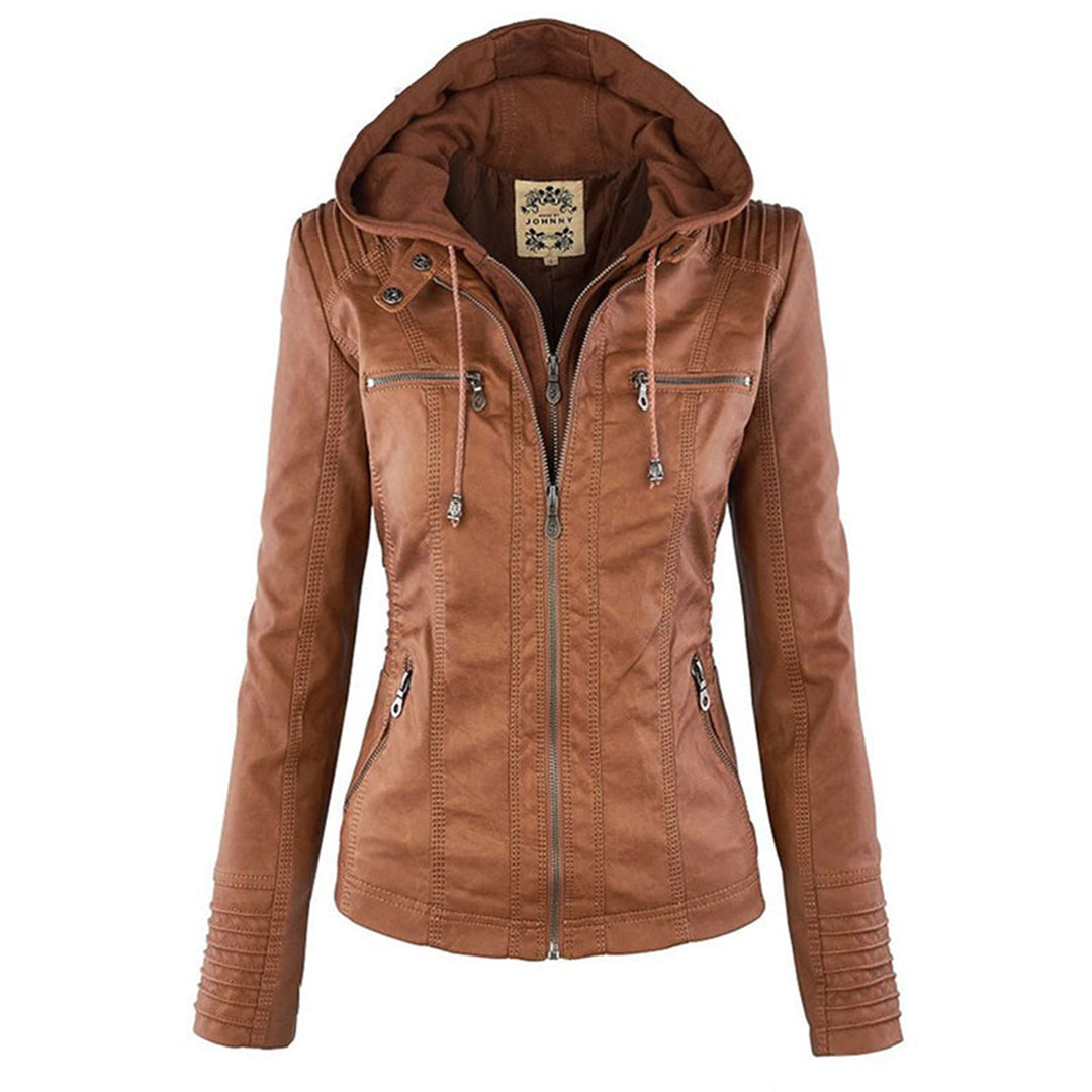 | Women's Hooded Zip-Up Jacket