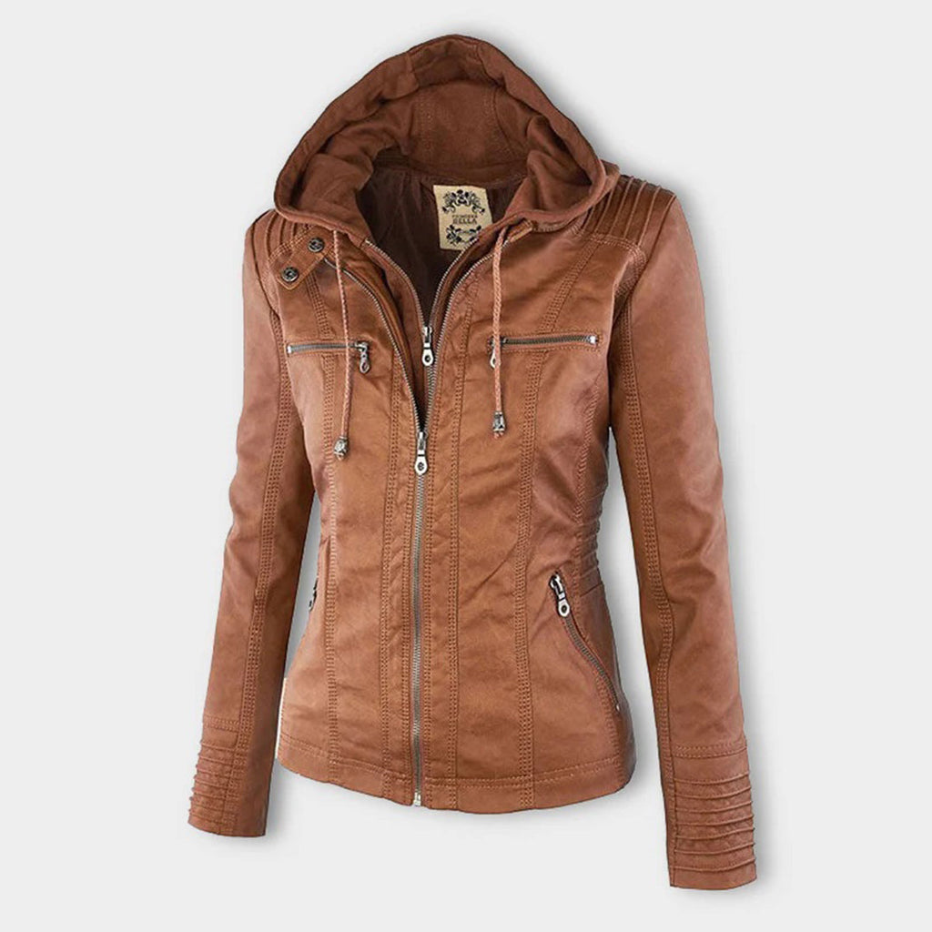 | Women's Hooded Zip-Up Jacket
