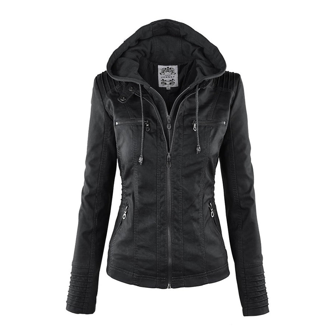 | Women's Hooded Zip-Up Jacket