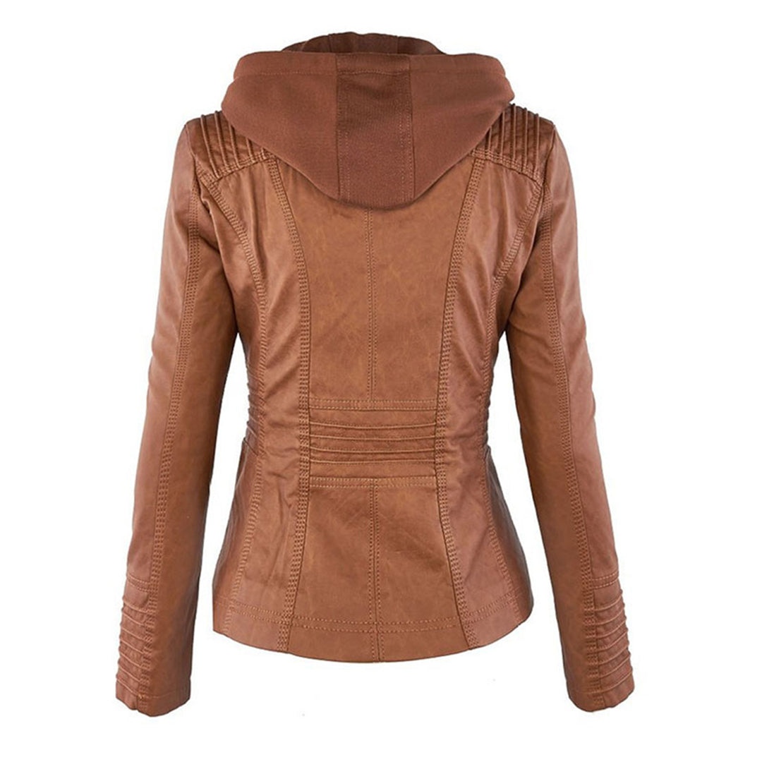 | Women's Hooded Zip-Up Jacket