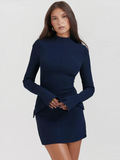 Florencia Minimalist Mini Dress Premium Wardrobe Essential