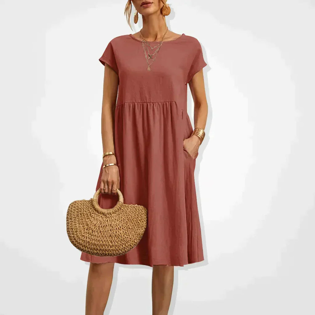 Lorena Minimalist Women Dress Evening Wear Edit