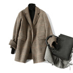 L'Essenziale Wool Coat by Valentina Rossi