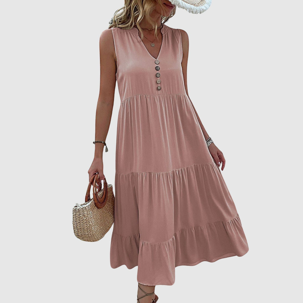 L__ncanto Rosa Dress by Sofia Amoretti