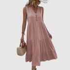 L__ncanto Rosa Dress by Sofia Amoretti