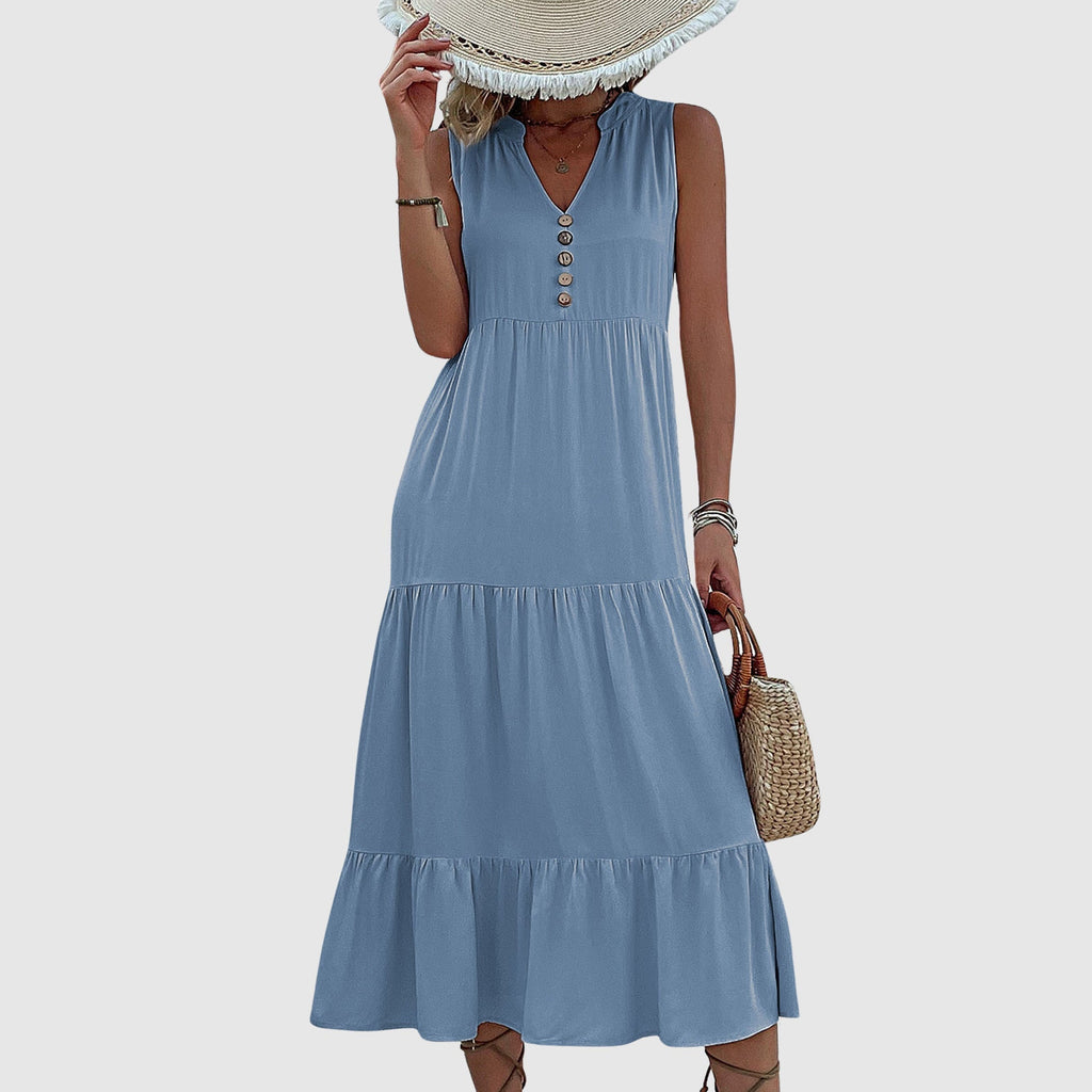L__ncanto Rosa Dress by Sofia Amoretti