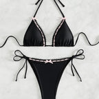 Lace Bow Bikini Set