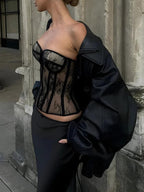 Lace Corset Top
