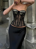 Lace Corset Top