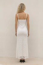 Lace Low Cut Pack Hip Cami Dress