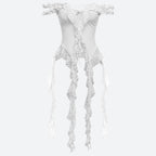 Lace Ruffled Top