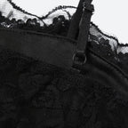 Lace Sheer Mini Dress