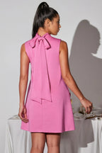 Merrick Sleeveless Flower Mini Dress