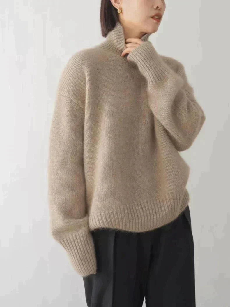 | Cashmere Turtleneck Sweater