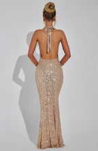Ruby Glitter Maxi Dress