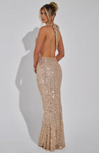 Ruby Glitter Maxi Dress