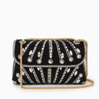 Rhinestone Clutch Bag by Luciana