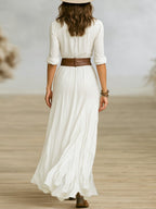 | Elegant Pleated Dress
