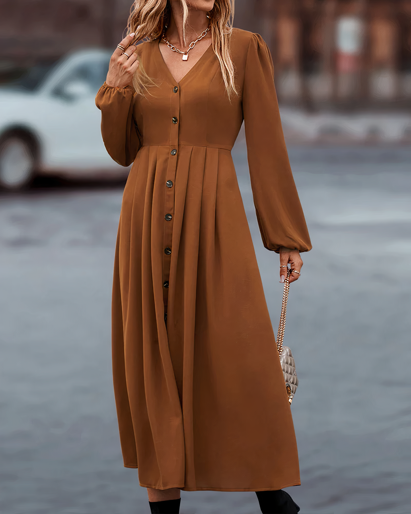 Cristina Exclusive Autumn Dress Statement Occasion Edit