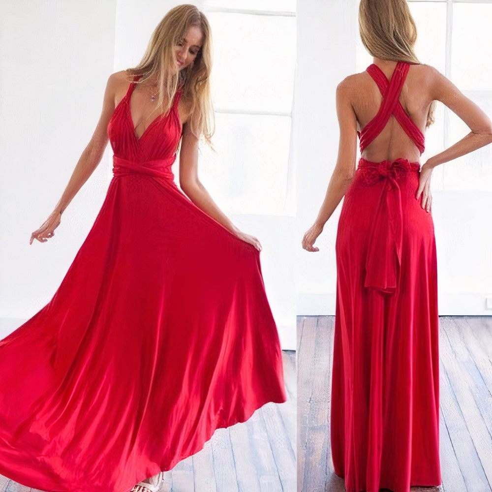 Miranda Premium Chic Maxi Dress Elevated Occasion Wear