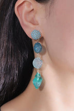 Blue Zone Planet | Make Your Mark Drop Earrings