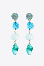 Blue Zone Planet | Make Your Mark Drop Earrings