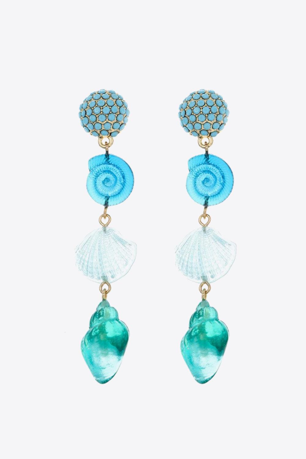 Blue Zone Planet | Make Your Mark Drop Earrings