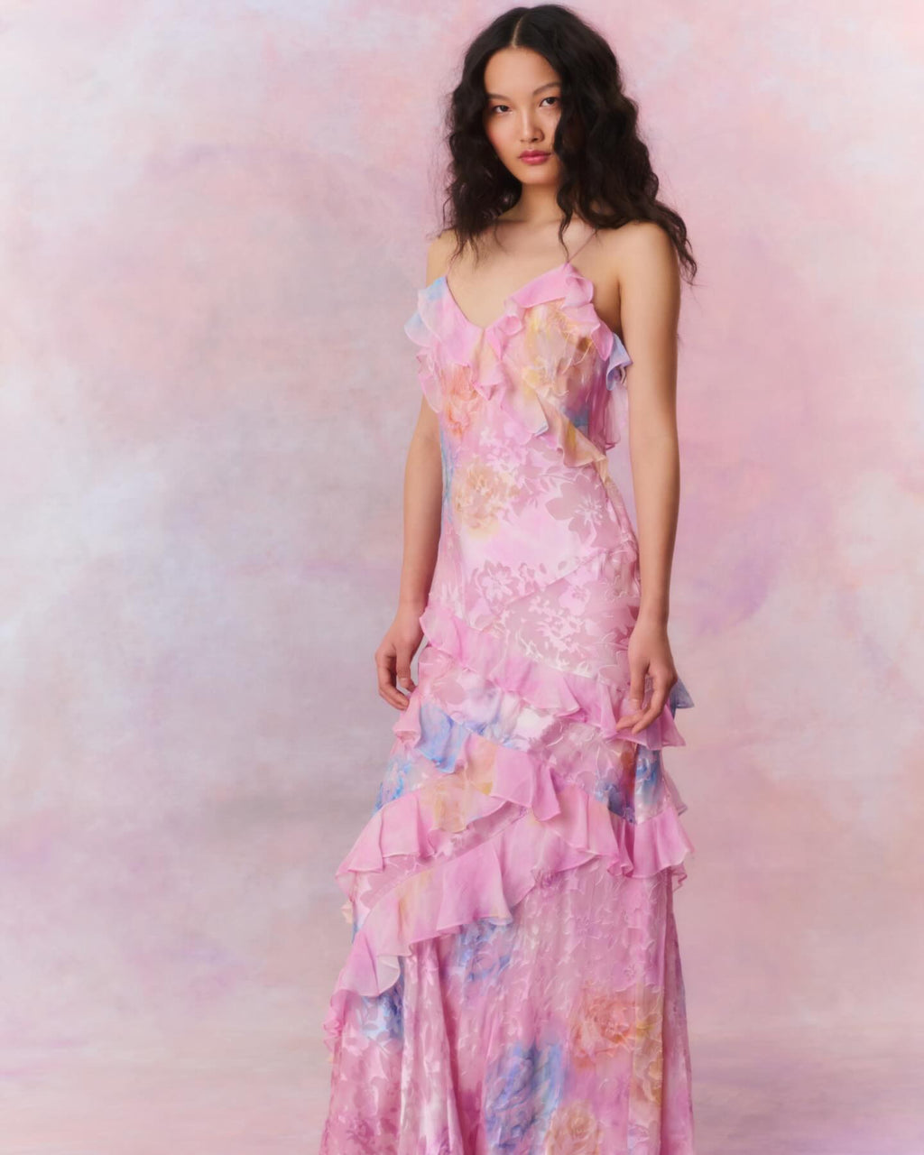 Vienna Floral Maxi Dress