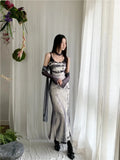 Marble Maxi Dress