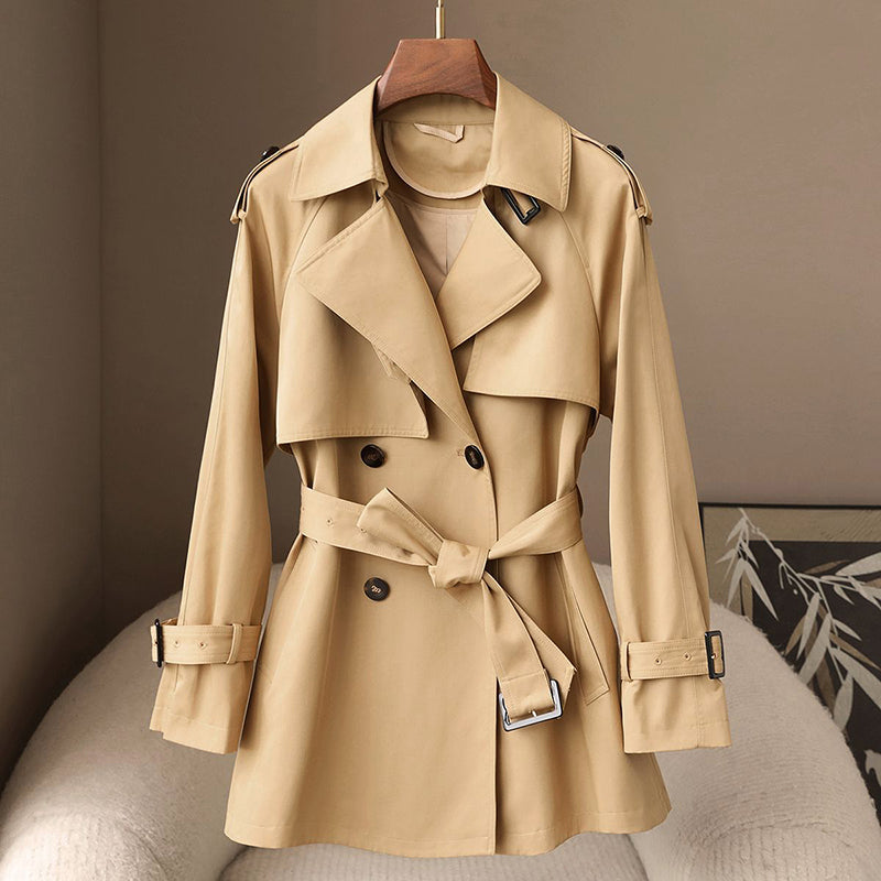 Medium Length Women__ Trench Coat