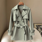 Medium Length Women__ Trench Coat