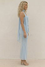 Mesh Corset Vest Pack Hip Skirt Set