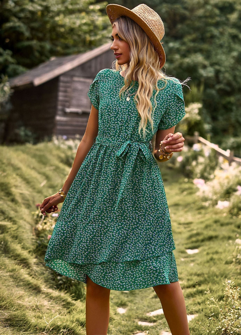 Trinity Exclusive Floral Dress Evening Wear Edit